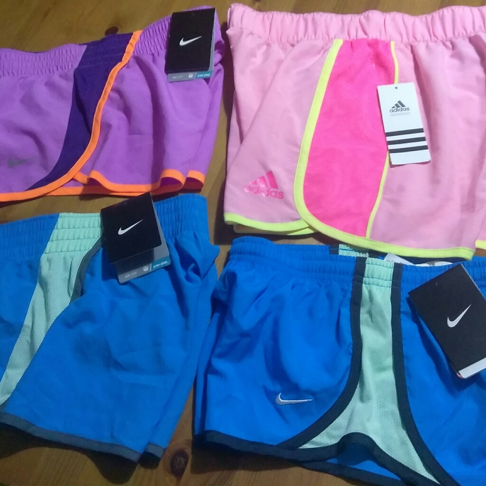 new Nike Adidas Girls Shorts your choice
